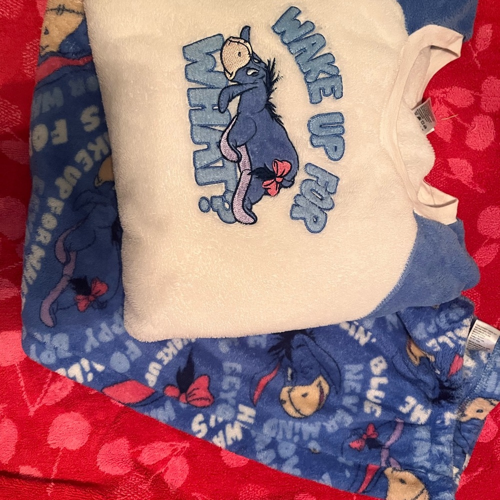 Disney Eeyore Pajamas - Blue and White